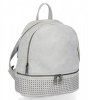 BEE BAG Modny Plecaczek Damski Dolly Jasno Szary